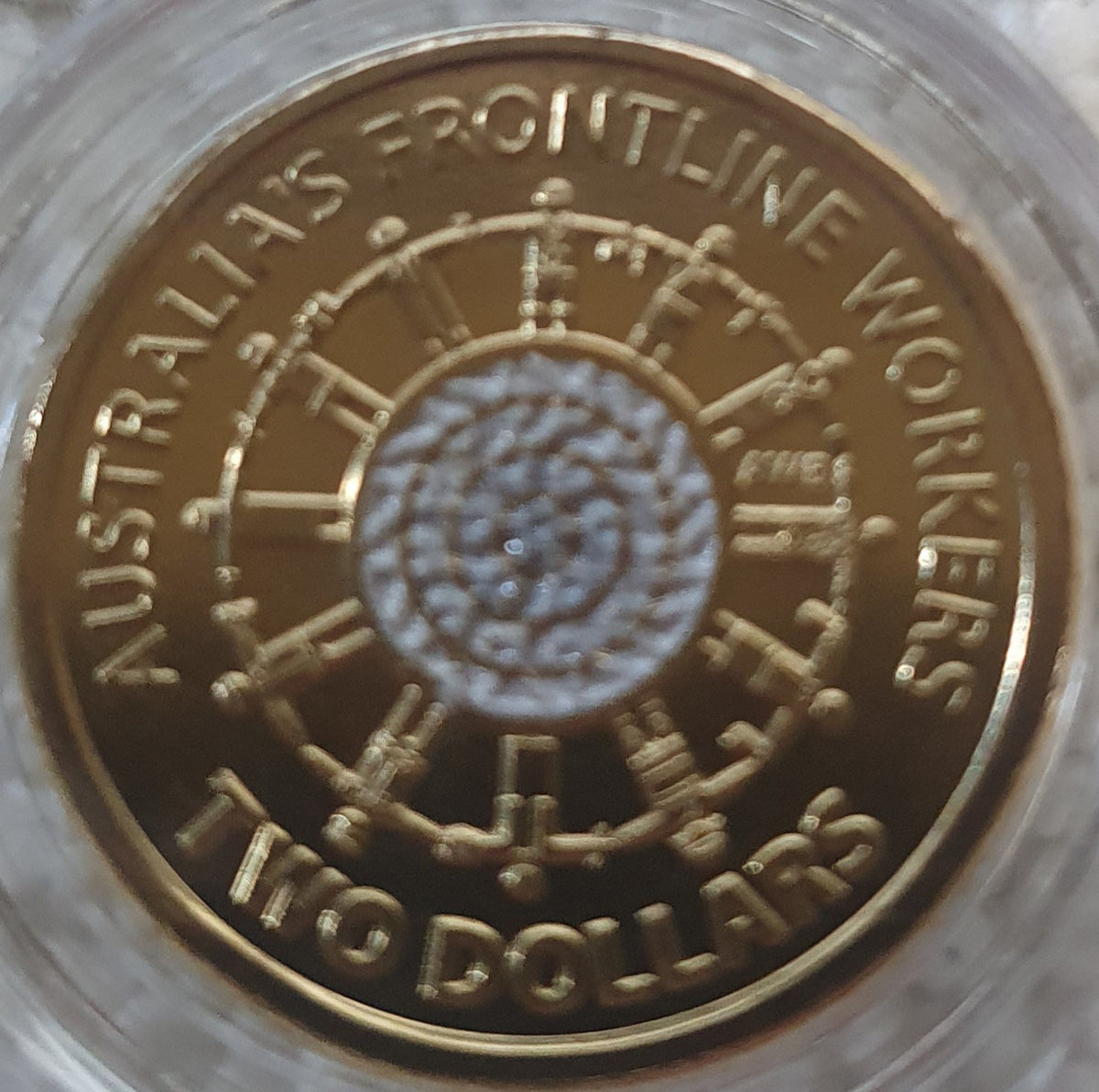 2022 'Frontline Workers' 2 Uncirculated coin Montees Collection