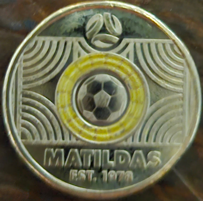2023 Matildas Yellow $2 Coin, Circulated