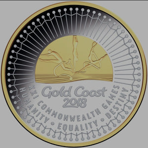 2018 Gold Coast Commonwealth Games Silver Proof Coin