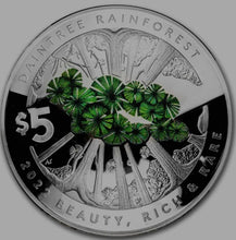 Load image into Gallery viewer, 2022 Beauty Rich &amp; Rare - Daintree Rainforest $5 Silver Proof Coin