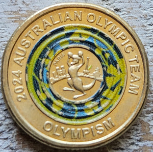 2024 Australian Olympic Team $2 coin "Olympism" circulated