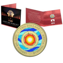 Load image into Gallery viewer, 2018 Eternal Flame $2 Carded Coin &#39;c&#39; mint mark