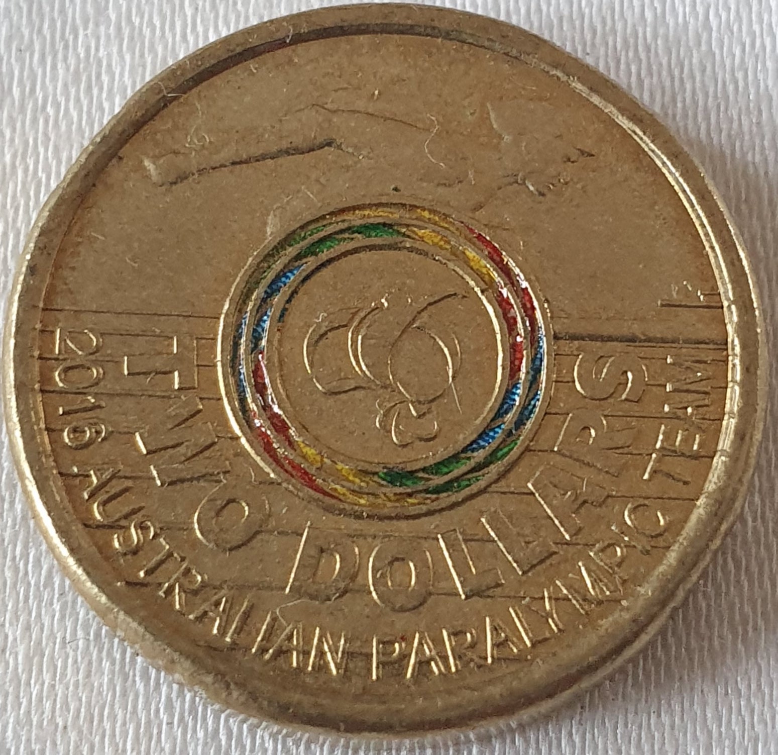 2016 Australian Paralympic Team 2 Coin Montees Collection