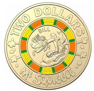 2019 Mr Squiggle, ' Bill' - $2 Coin, Circulated
