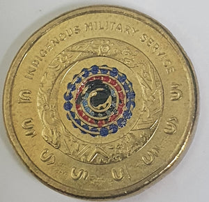 2021 'Indigenous Military Service' $2 Coin, Circulated
