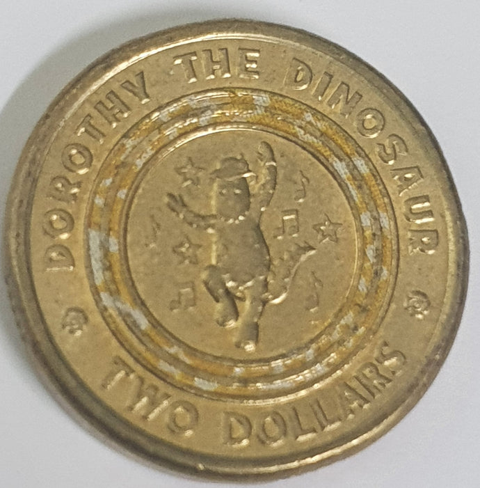 2021 - 'Dorothy the Dinosaur'- $2 Coin, Circulated