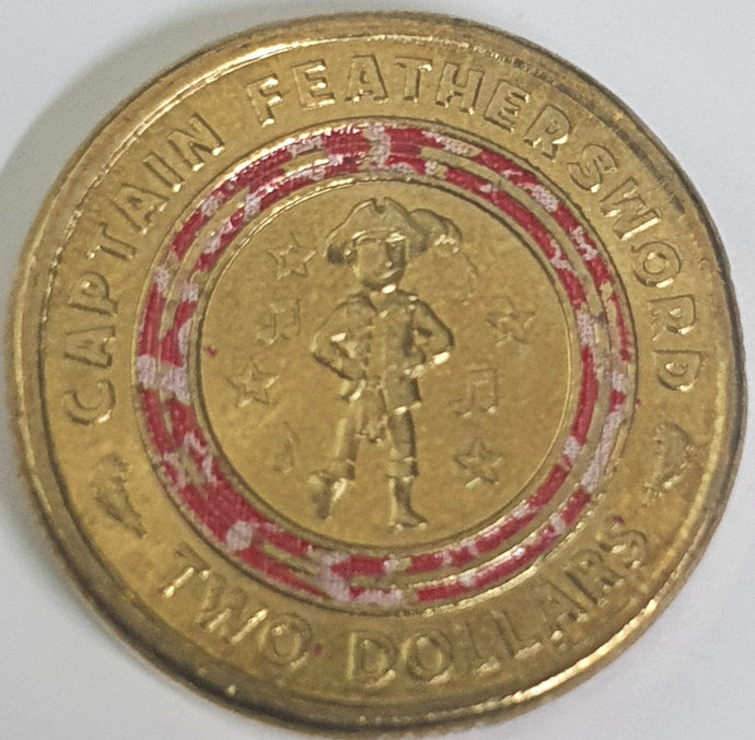 2021 - 'Captain Feathersword'- $2 Coin, Circulated