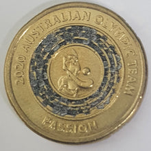 Load image into Gallery viewer, 2020 - &#39;Aus Olympic Team Passion&#39; - $2 Coin, Circulated
