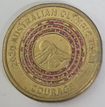 Load image into Gallery viewer, 2020 - &#39;Aus Olympic Team Courage&#39;- $2 Coin, Circulated