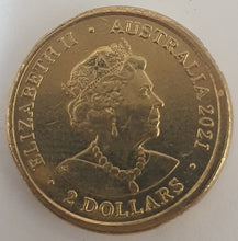 Load image into Gallery viewer, 2021 &#39;Australian Aboriginal Flag&#39; $2 Coin, Circulated