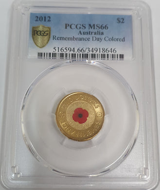 2012 -  $2 Red Poppy ms66