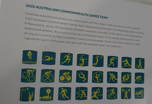 2022, Australian Commonwealth Games Team Coin Set.
