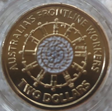2022 'Frontline Workers' $2 Uncirculated coin