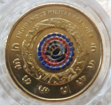 2021 'Indigenous Military Service' $2 Coin, Uncirculated