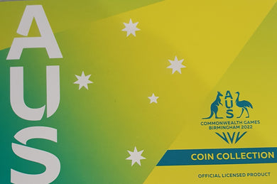 2022, Australian Commonwealth Games Team Coin Set.