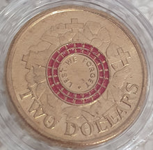 Load image into Gallery viewer, 2015 - ANZAC - Lest We Forget - $2 Coin, Uncirculated