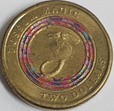 2017 Possum Magic $2 Coin, Circulated