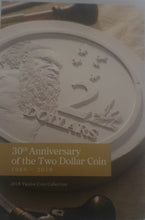 Load image into Gallery viewer, 2018 - 30th Anniversary of the $2 coin, set