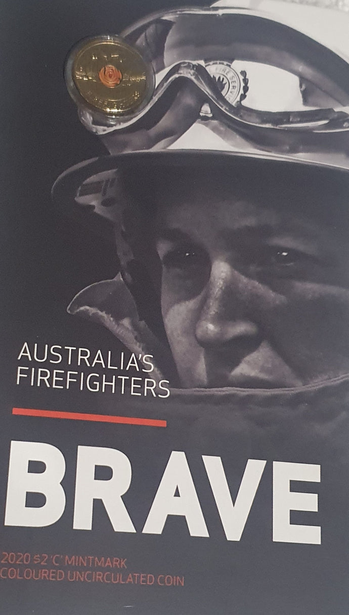 2020 - Australia's Firefighters - Brave - $2 coin, C mint