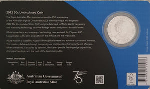 2022 - Reveal & Protect - 50 cent, Uncirculated