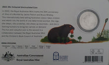 Load image into Gallery viewer, 2022 - Diary of a Wombat, 20th Anniversary - Uncirculated 20c carded coin