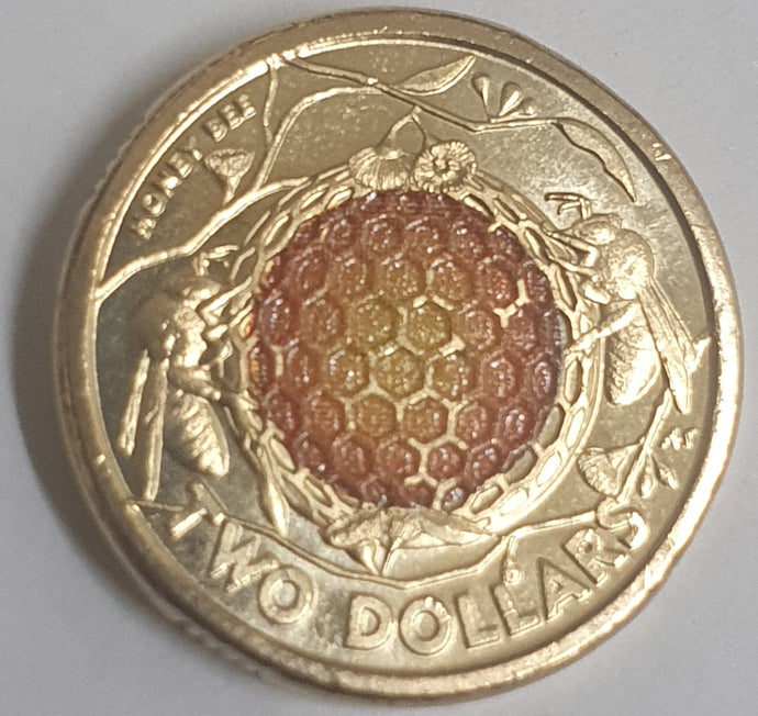 2022 'Honey Bee' $2 Coin, Circulated