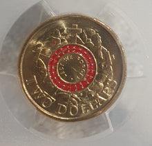 Load image into Gallery viewer, 2015 Lest We Forget  $2 Coin - PCSG MS65