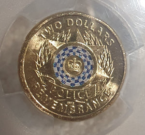 2019 Police Remembrance Day  $2 Coin - PCSG MS65