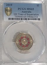 Load image into Gallery viewer, 2019 100 Years of Repatriation $2 Coin - PCSG MS65