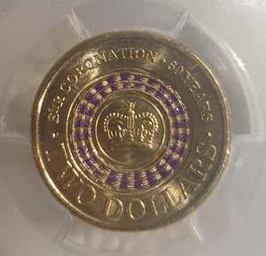 2013 -  $2 Purple Coronation, ms65