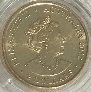 2022 - Socceroos Ann. $2 coin, Uncirculated