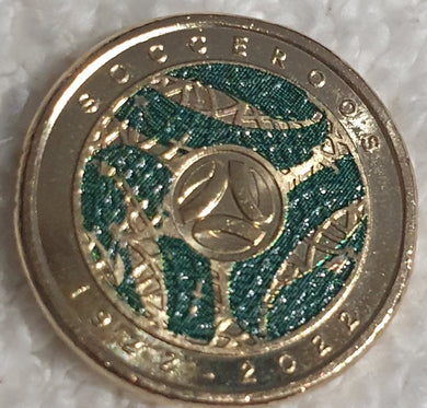 2022 - Socceroos Ann. $2 coin, circulated