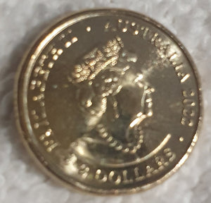 2022 - Socceroos Ann. $2 coin, circulated