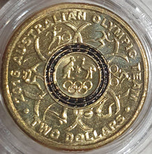 Load image into Gallery viewer, 2016 - Olympic Black Ring - $2  Coin, Uncirculated