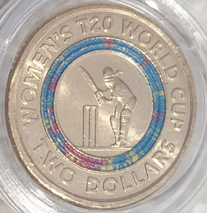 2020 Womans T20 World Cup - $2 Coin Uncirculated