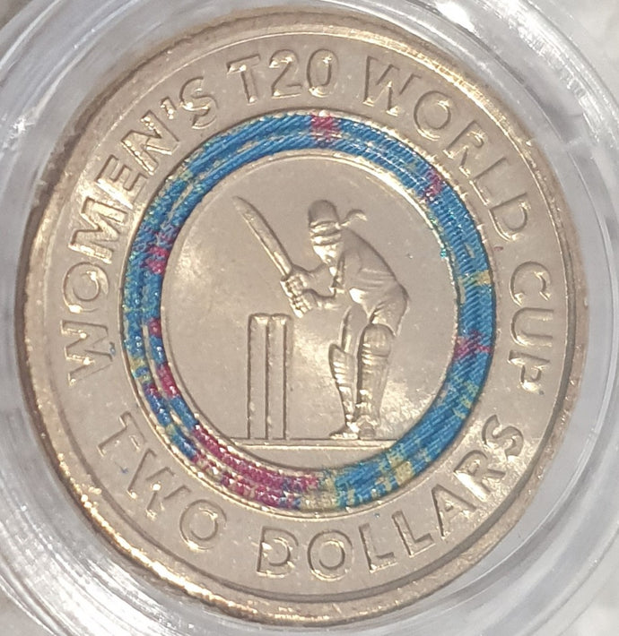 2020 Womans T20 World Cup - $2 Coin Uncirculated