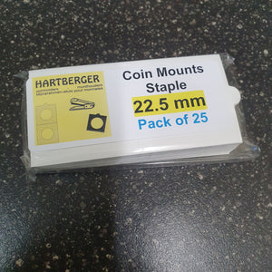 $2 coin 2x2s, 25 pack (staple)