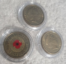 Load image into Gallery viewer, 2012 Remembrance Day, Red Poppy $2 Coin, Circulated