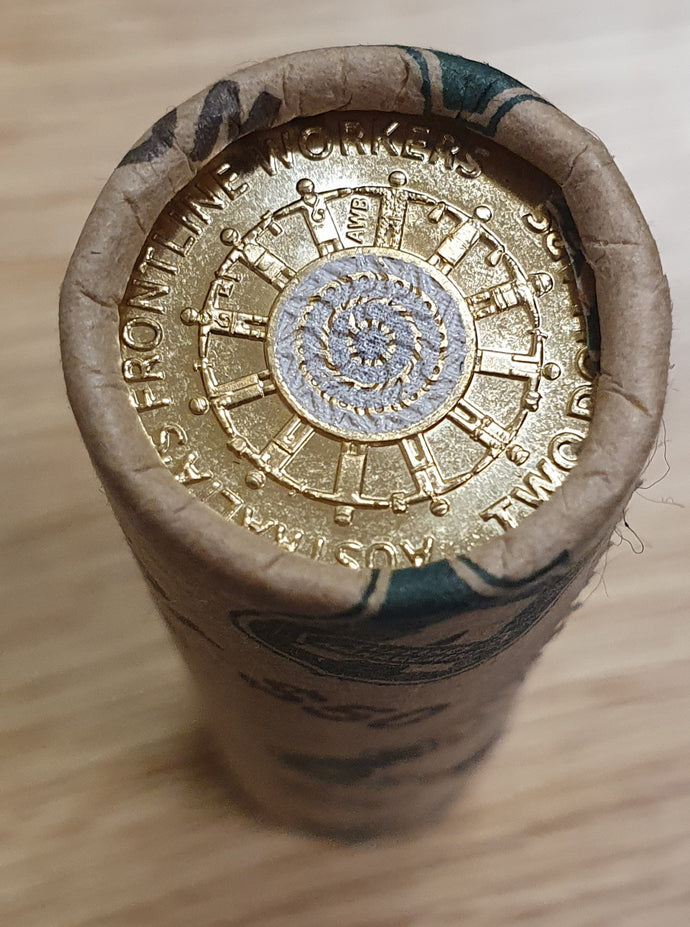 2022 'Frontline Workers' $2 Coin Security Roll