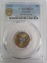 Load image into Gallery viewer, 2022 Peacekeeping  $2 Coin - PCSG MS65