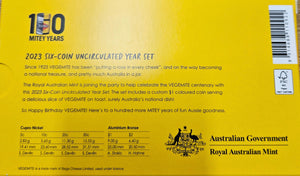 2023 - Vegemite Set - Uncirculated Year Set