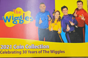 2021 - Wiggles Set $2 Coins - Uncirculated Set