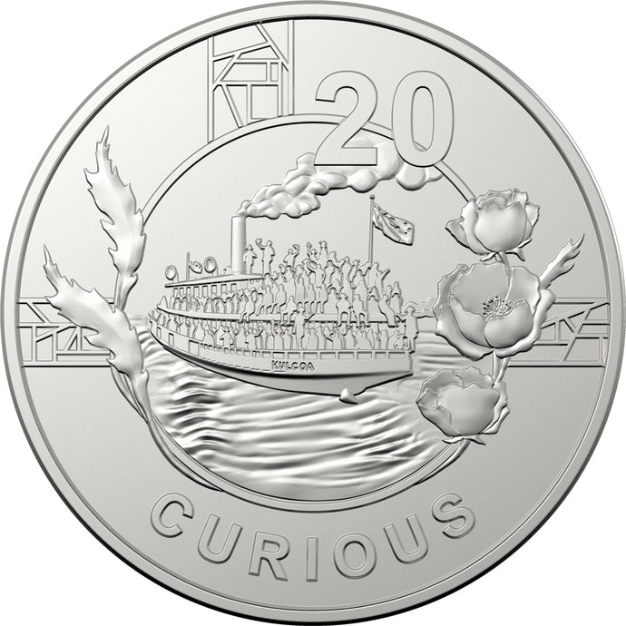 2018 20c 'Curious' Coin -ANZAC Spirit - Armistice Centenary