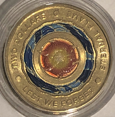 2018 Eternal Flame $2 Coin, Circulated