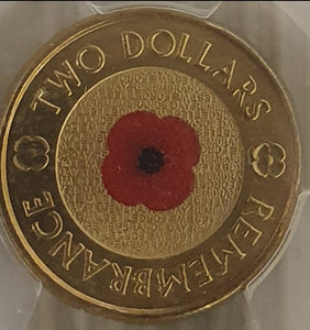 2012 -  $2 Red Poppy ms65