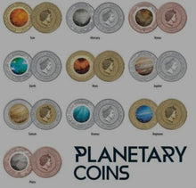 Load image into Gallery viewer, 2017 Planetary coin set