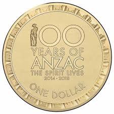 2017 100 Year of ANZAC $1 Coin, Uncirculated