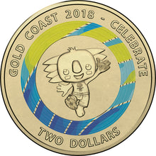Load image into Gallery viewer, 2018 Gold Coast Commonwealth Games $2 Coin, Uncirculated