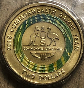 2018 Gold Coast Commonwealth Games $2 Coin, Uncirculated