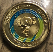 Load image into Gallery viewer, 2018 Gold Coast Commonwealth Games $2 Coin, Uncirculated